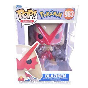 Funko Pop Pokémon Blaziken 983 Games Vinyl Figure Toy New Sealed Near Mint